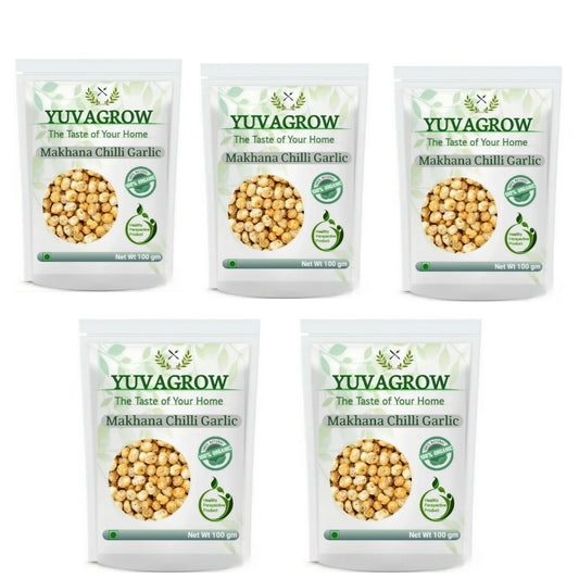Yuvagrow Makhana Chilli Garlic - Swadesiicart