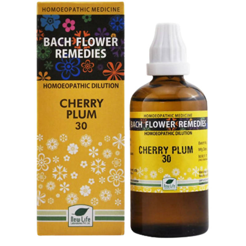 New Life Homeopathy Bach Flower Remedies Cherry Plum Dilution | Swadesiicart