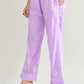 Joban Fashion Womens Cotton ChikanKari Purple Cord set - Swadesiicart