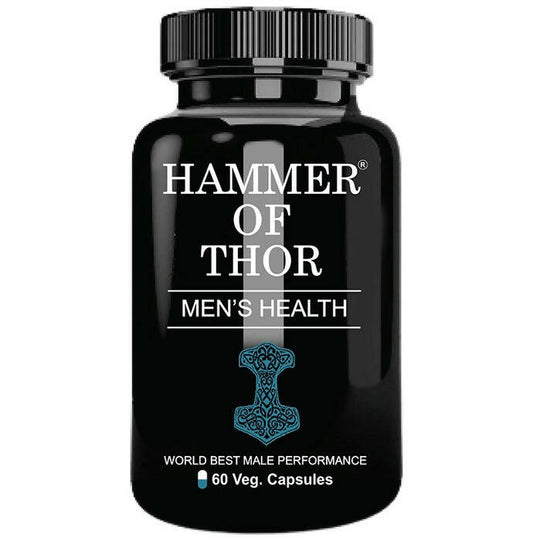 Hammer of Thor Men's Health Veg Capsules - Swadesiicart