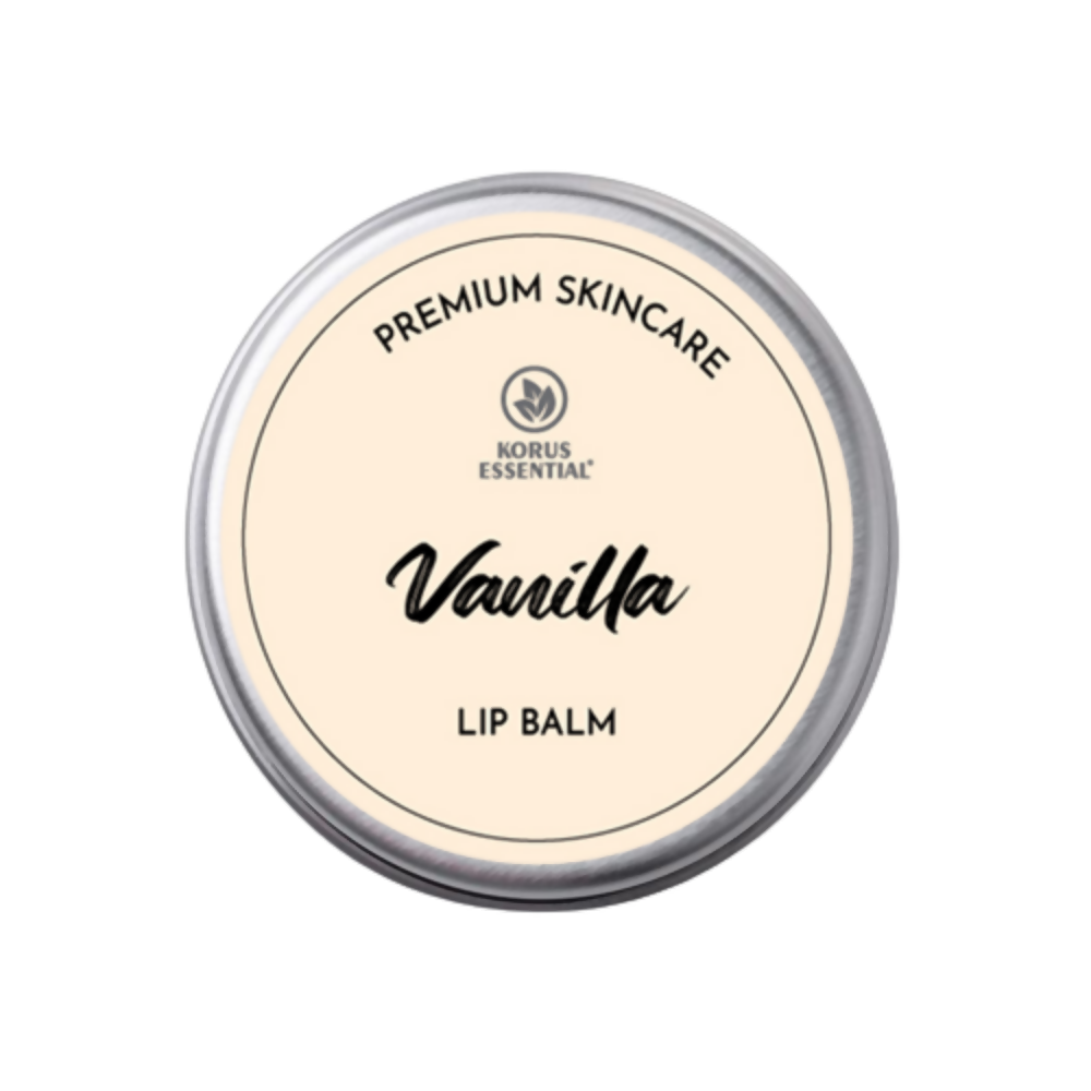 Korus Essential Vanilla Lip Balm With Shea Butter - Just Jaivik