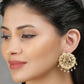 Joban Fashion Women Handcrafted Matte Gold Earrings | Swadesiicart
