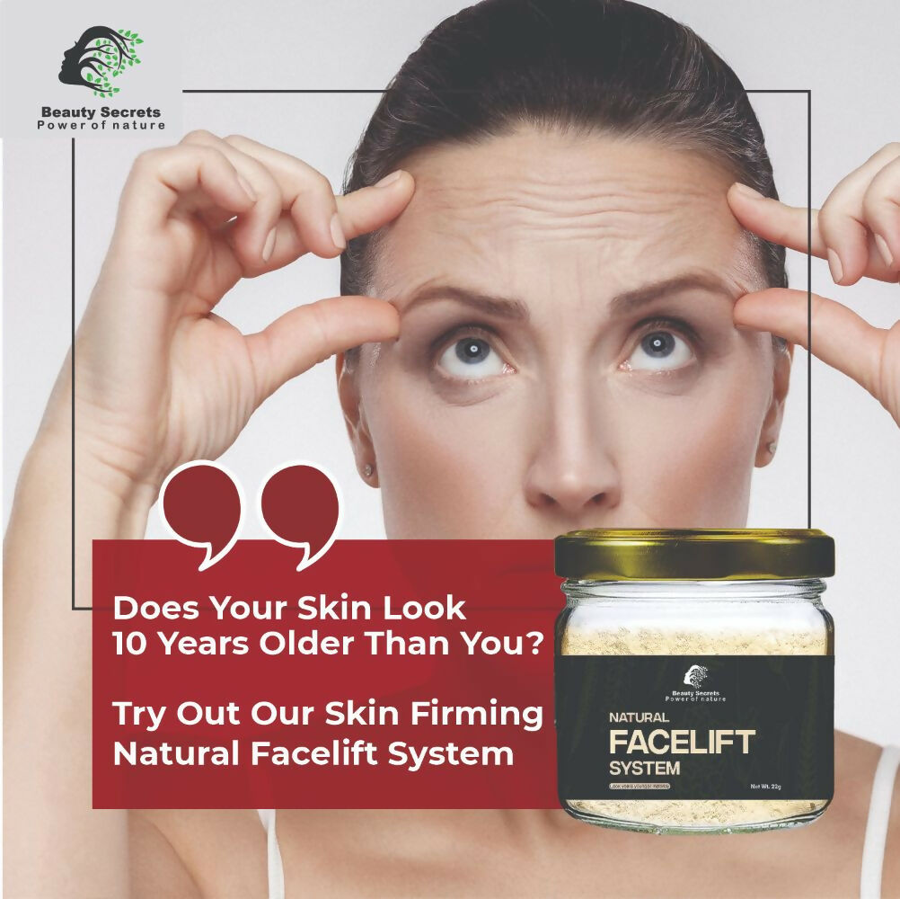 Beauty Secrets Natural Face Lifting Mask/Pack | Swadesiicart
