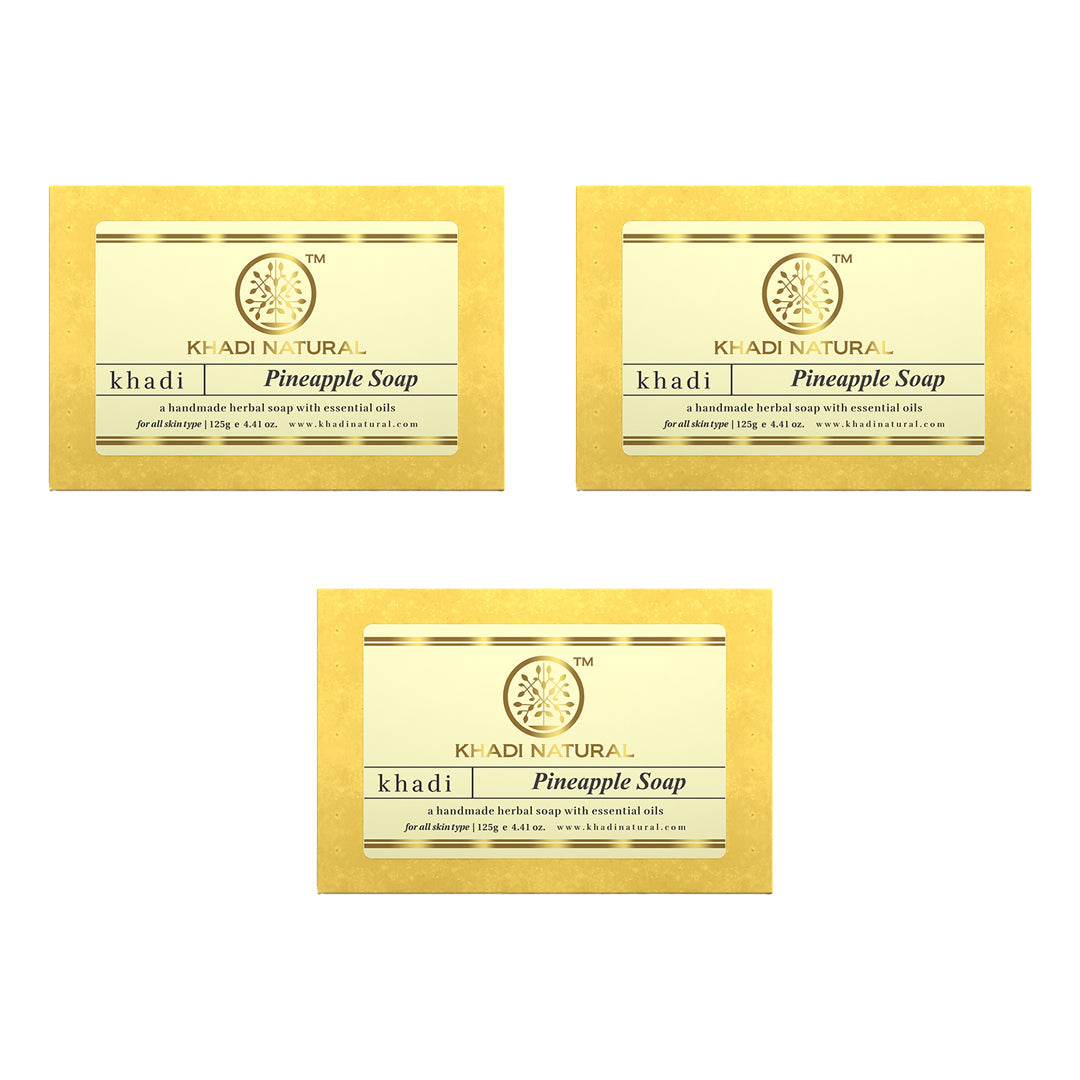 Khadi Natural Pineapple Soap - 125gm