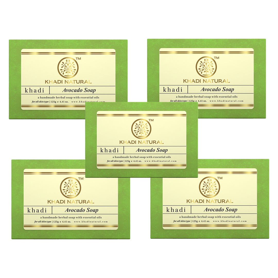 Khadi Natural Herbal Avocado Soap - 125gm