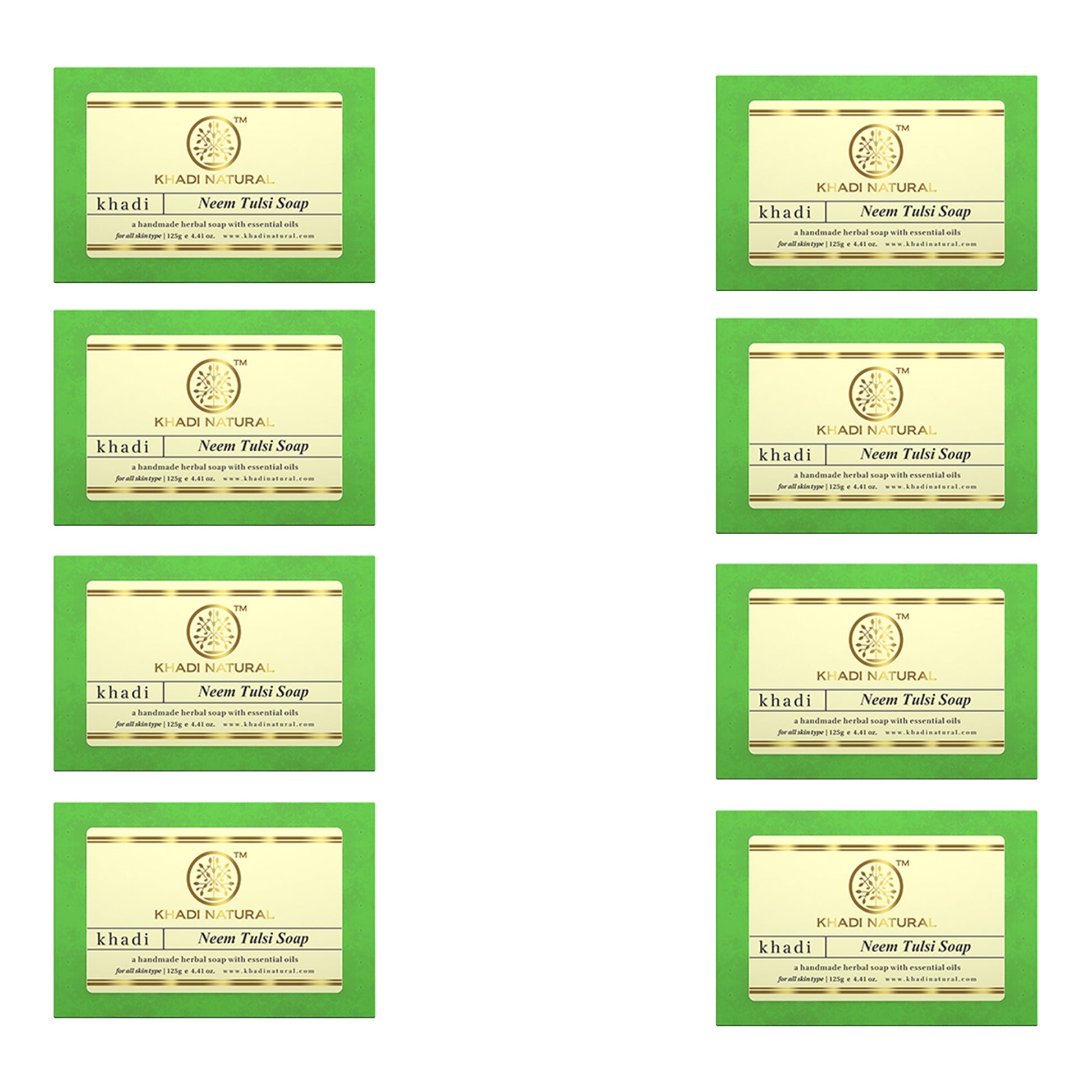 Khadi Natural Neem - Tulsi Soap - 125gm