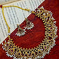 Jewel City Handcrafted Antique Gold-Plated Kundan Choker Necklace Set with Pearls | Traditional Indian Ethnic Bridal Jewelry Set | Swadesiicart