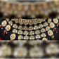 Jewel City Kundan Choker Necklace Set with Maang Tikka & Jhumka Earrings - Traditional Indian Bridal Jewelry Collection Gold-Plated | Swadesiicart