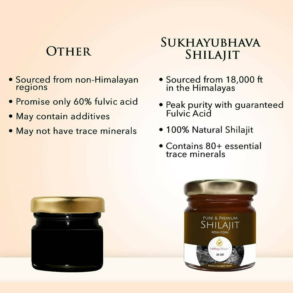Sukhayu Bhava Pure & Premium Sj Resin Form - Swadesiicart