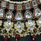 Jewel City Kundan Choker Set with Pearl Tassels - Premium Glass Cut Stone Wedding Collection | Swadesiicart