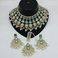 Jewel City Kundan Choker Set with Pearl Tassels - Premium Glass Cut Stone Wedding Collection | Swadesiicart