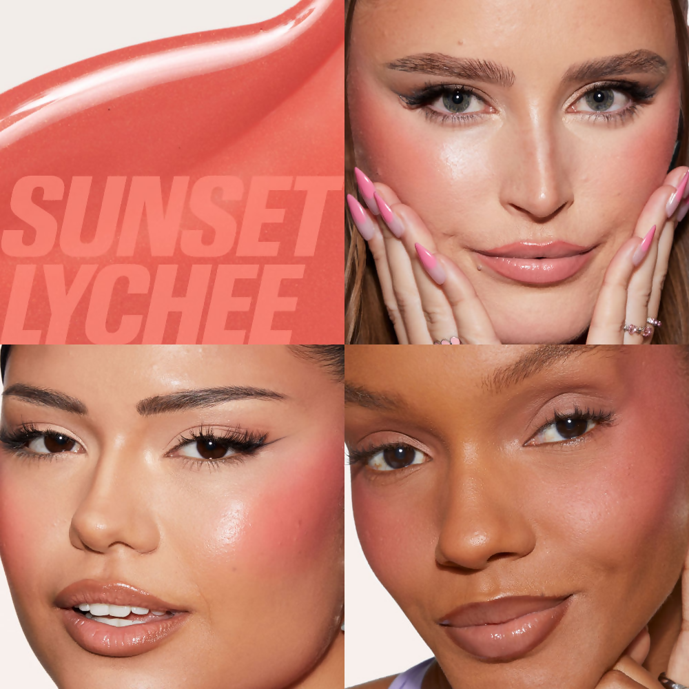 Huda Beauty Blush Filter Liquid Blush - Sunset Lychee | Swadesiicart