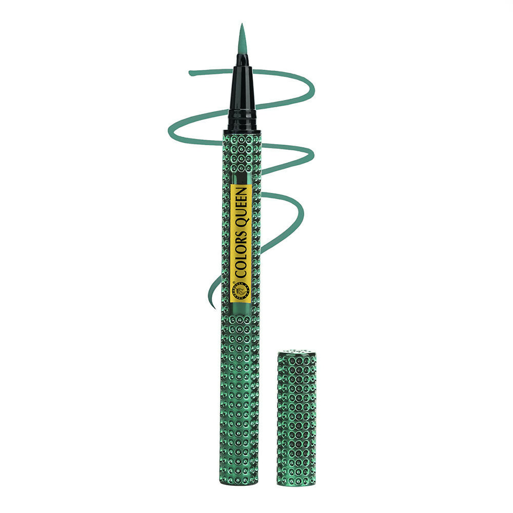 Colors Queen Fabulous Color Eyeliner - 01 | Swadesiicart