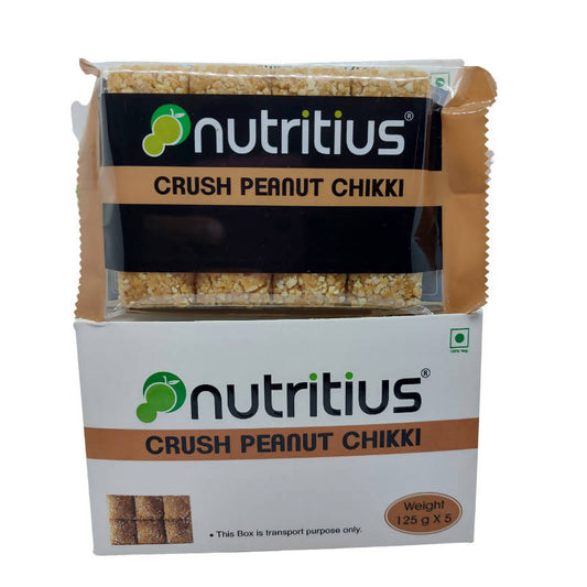 Nutritius Crush Peanut Chikki | Swadesiicart