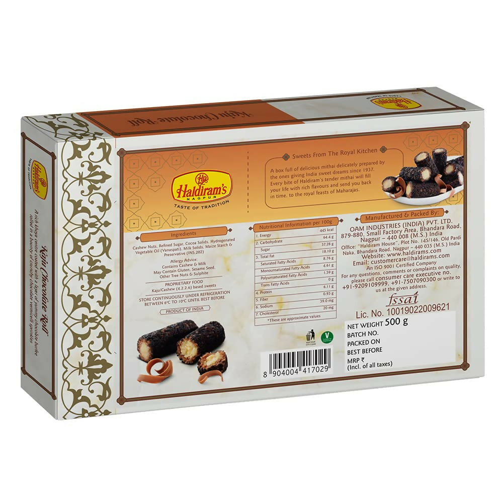Haldiram's Nagpur Chocolate Roll | Swadesiicart