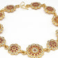 NVR Women's Gold-Polished Traditional Meenakari Stones Trending Matha Patti | Swadesiicart