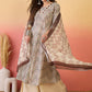 Vegaa Fashion Cream Roman Silk Embroidered Palazzo Suit - Swadesiicart