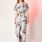 Myshka Women's Multi Printed Top With Trousers - Swadesiicart