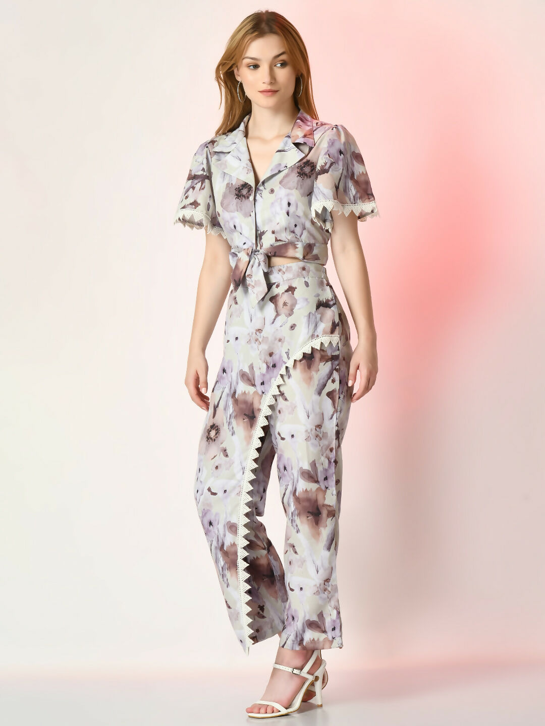Myshka Women's Multi Printed Top With Trousers - Swadesiicart