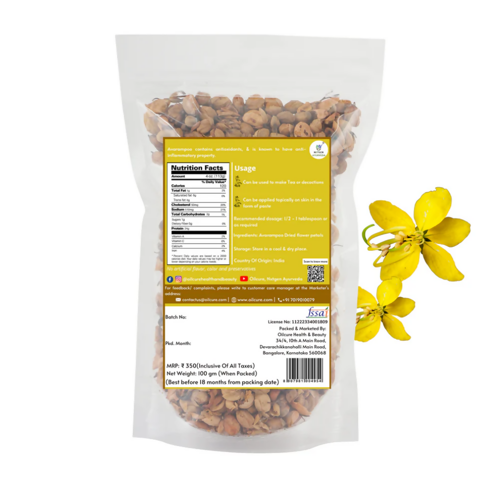 Nxtgen Ayurveda Avarampoo Flower Dried | Swadesiicart
