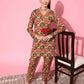 Ahalyaa Women's Traditional Wear Co-ods - Mustard