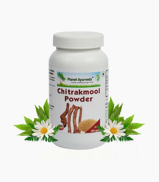 Planet Ayurveda Chitrakmool Powder - Planet Ayurveda
