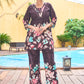 Prazu Fashion Coffee Pure Cotton Stylish Prints Co-Ords Set - Swadesiicart