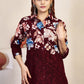 Prazu Fashion Maroon Pure Cotton Stylish Prints Co-Ords Set - Swadesiicart