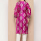 Ahalyaa Women's Traditional wear Kurta - Pink | Swadesiicart