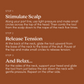 Wooden Scalp Gua Sha