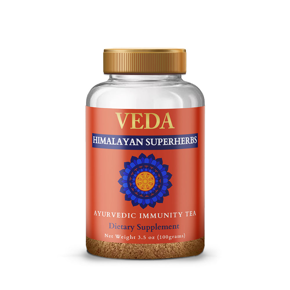 Veda Wellness Kadha - Diabetics Friendly, Fortified with Himalayan Superherbs For Cough & Cold | Swadesiicart