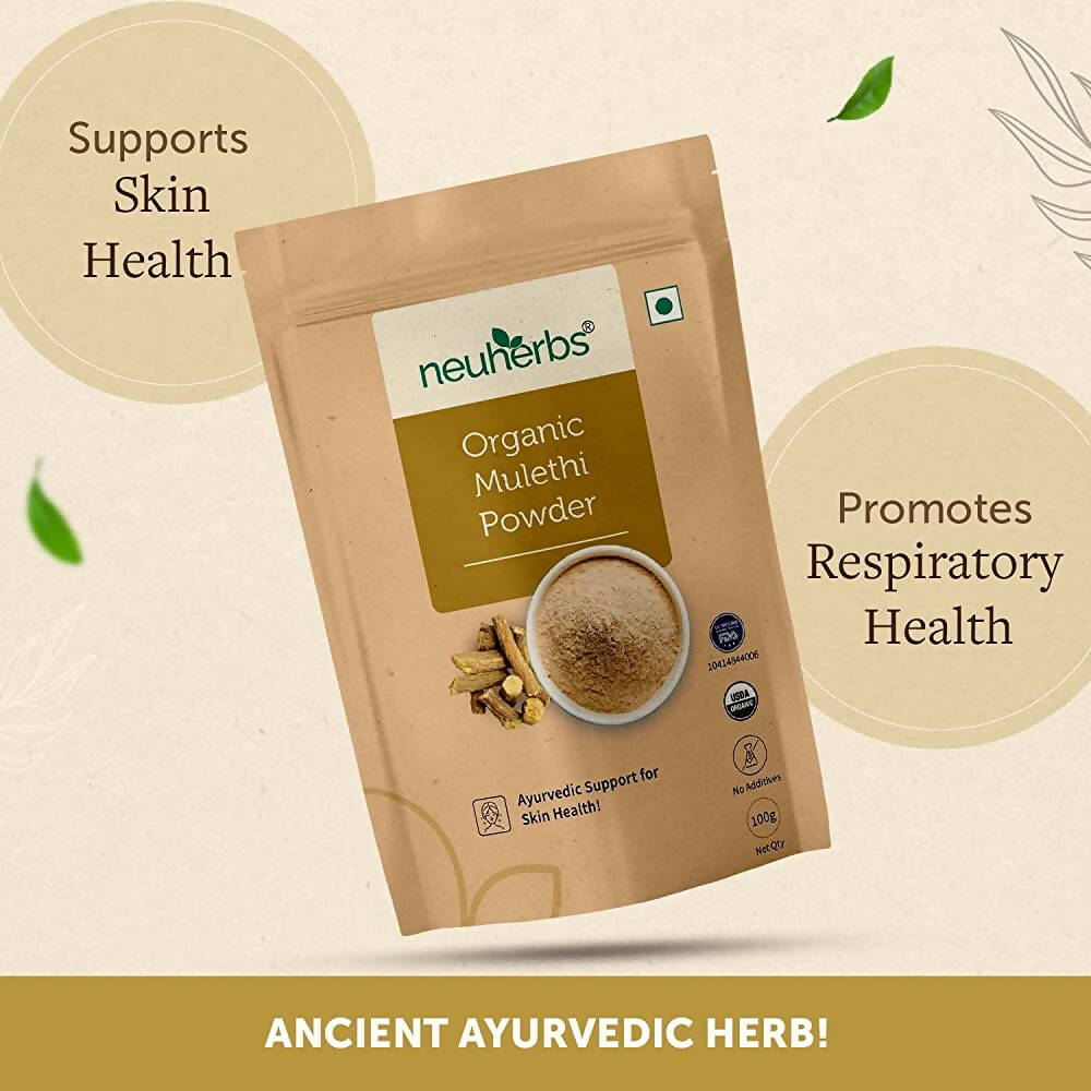 Neuherbs Organic Mulethi Powder | Swadesiicart