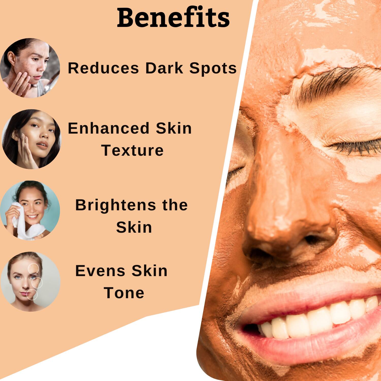 Dermistry Skin Perfecting Face Mask & Skin Perfecting Face Serum - Swadesiicart