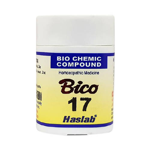 Haslab Homeopathy Bico 17 Biochemic Compound Tablets | Swadesiicart