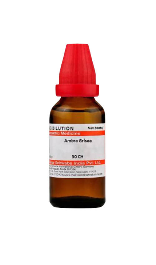 Dr. Willmar Schwabe India Ambra Grisea Dilution - Swadesiicart