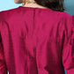 Ahalyaa Women's Traditional wear Kurta Set - Burgundy | Swadesiicart
