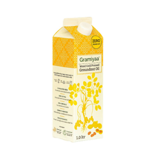 Gramiyaa Wood Cold Pressed Groundnut Oil - Gramiyaa