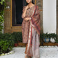 Vaasva Women's Chanderi Printed Suit Set With Pant And Printed Dupatta | Swadesiicart