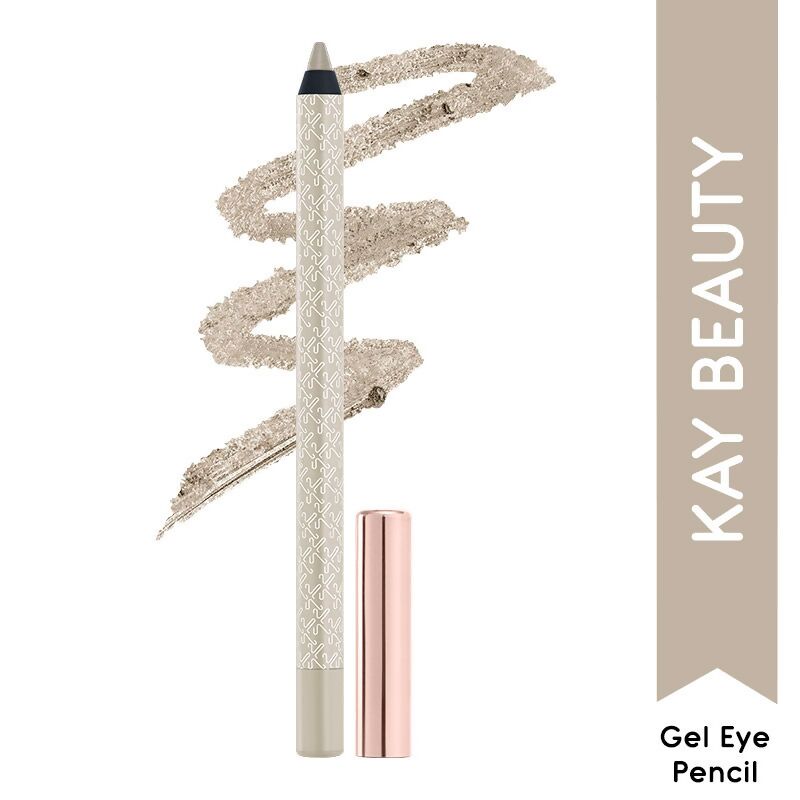 Kay Beauty By Katrina Kaif Gel Eye Pencil - Silver | Swadesiicart