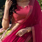 Lorenvalley Green Kanchipuram Zari Weaving Work Lehenga Choli with Dupatta | Swadesiicart