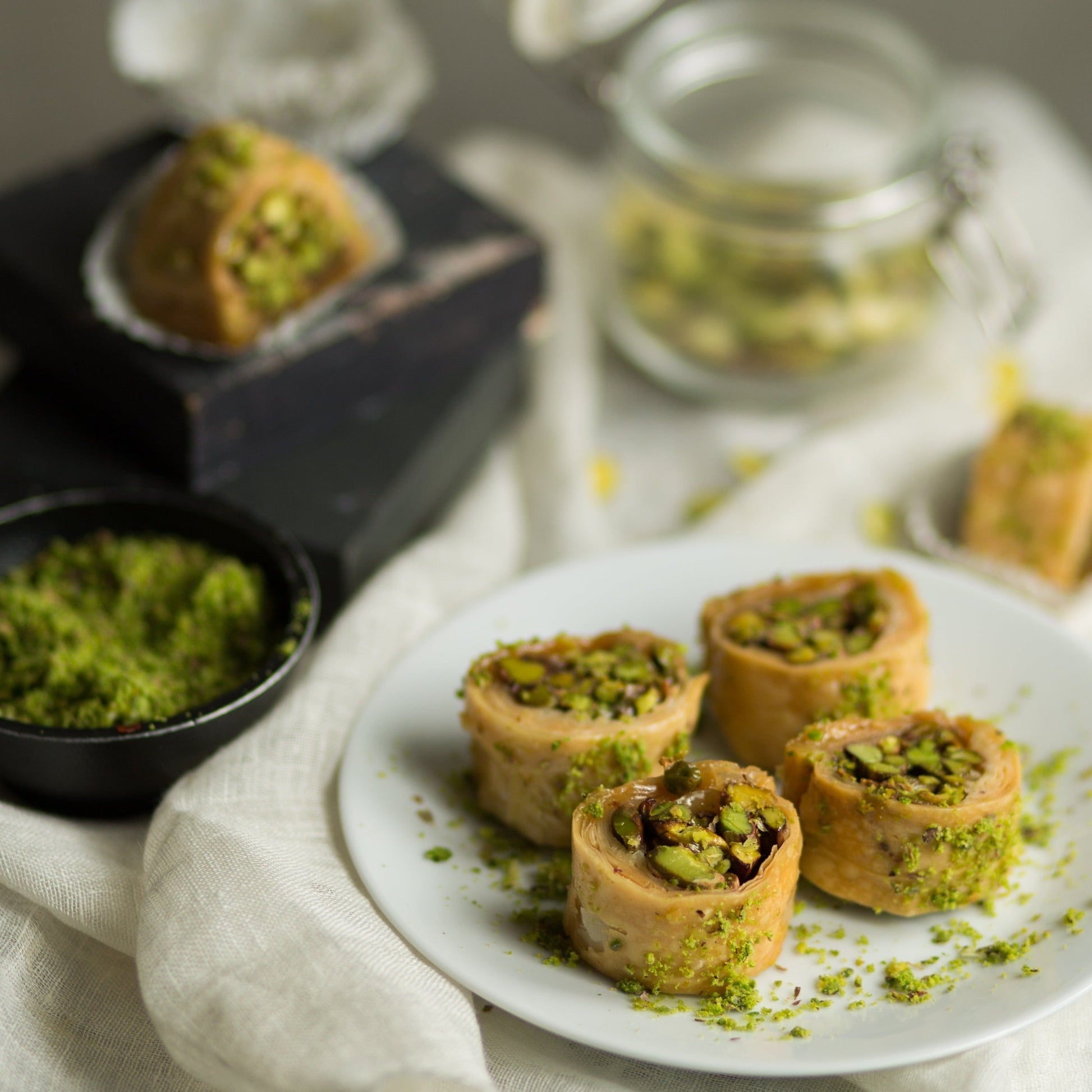 Almond House Pistachio Turkish Roll | Swadesiicart