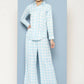 Ahalyaa Womens Co-ords - Blue - Swadesiicart