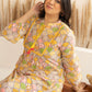 Janasya Multicolor Cotton Ethnic Motifs kurta | Swadesiicart