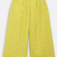 Ahalyaa Yellow Viscose Rayon Straight Kids Kurta Pants With Dupatta For Girls | Swadesiicart