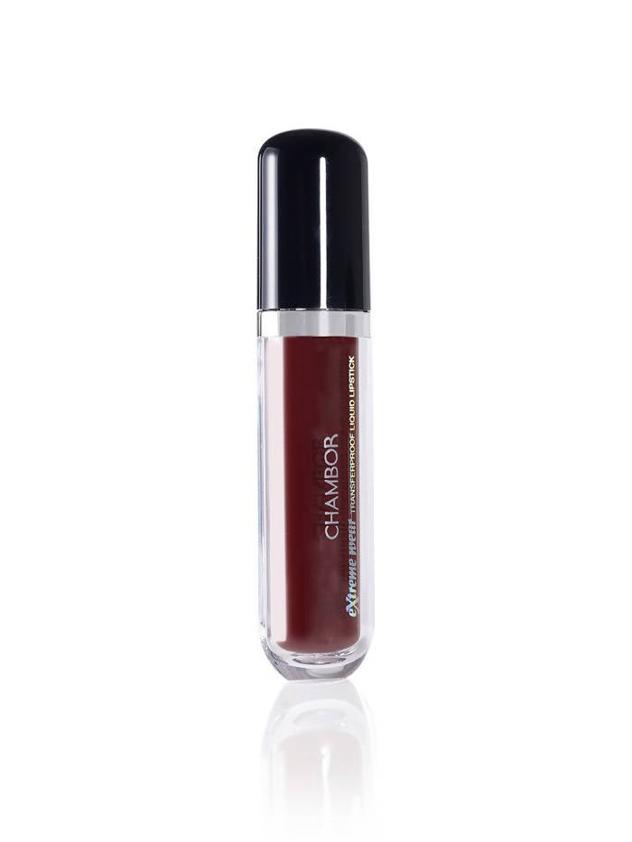 Chambor 405 Trendy Mauve Extreme Wear Transferproof Liquid Lipstick - Swadesiicart