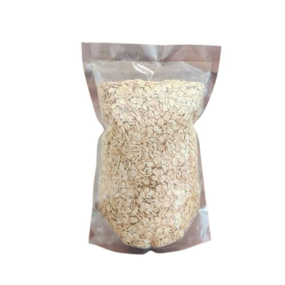 Satjeevan Organic White Oats Flaked - Swadesiicart