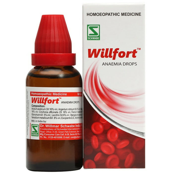 Dr. Willmar Schwabe India Willfort Anemia Drops - Swadesiicart
