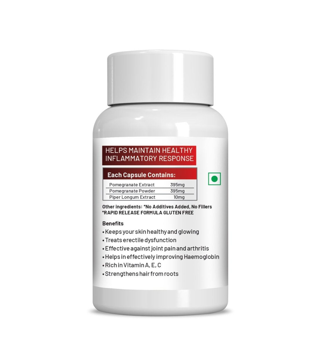 Ae Naturals Pomegranate Capsules - Swadesiicart