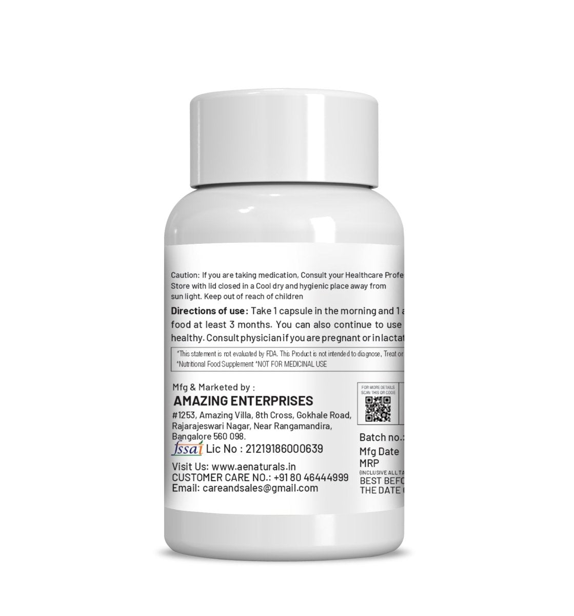 Ae Naturals Pomegranate Capsules - Swadesiicart