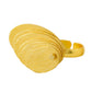 NVR Women's Western Gold-Polished Ajustable Finger Ring | Swadesiicart